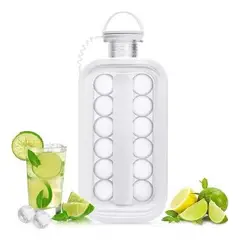 GENERICO - Botella Multifuncional para Hacer Cubitos de Hielo Portátil
