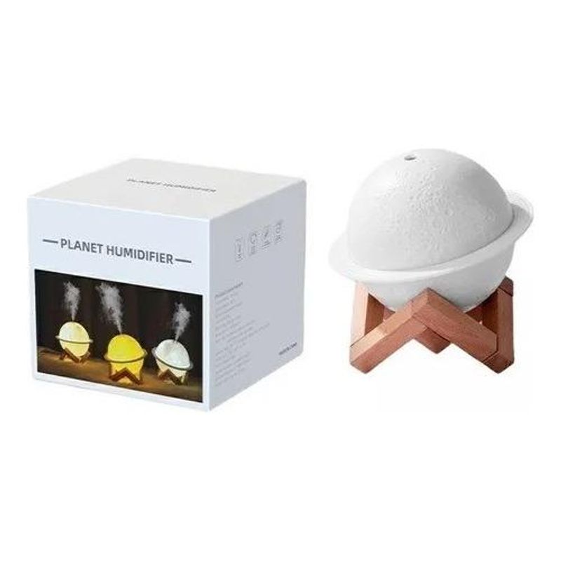 GENERICO - Humidificador Purificador de Aire Planetario LED