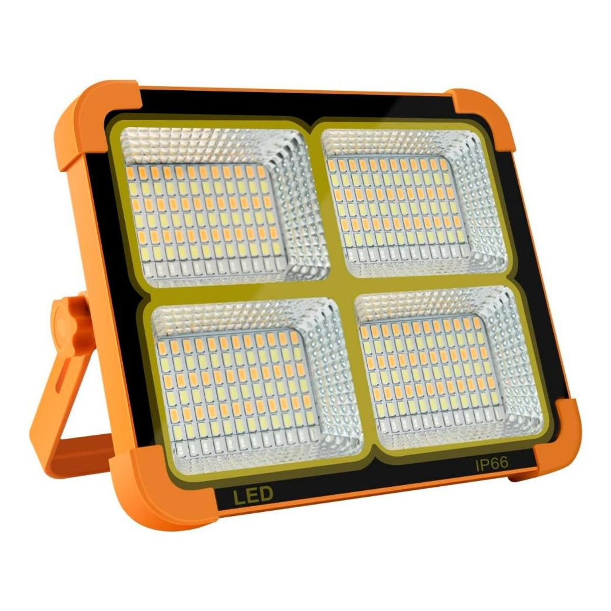 GENERICO - Luz Solar LED Portátil 100W 10000LM IP66 con Batería