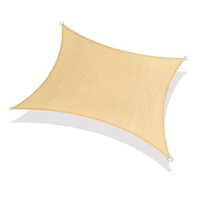 GENERICO - Vela Sombra Cuadrada 305 x 305 Metros Beige