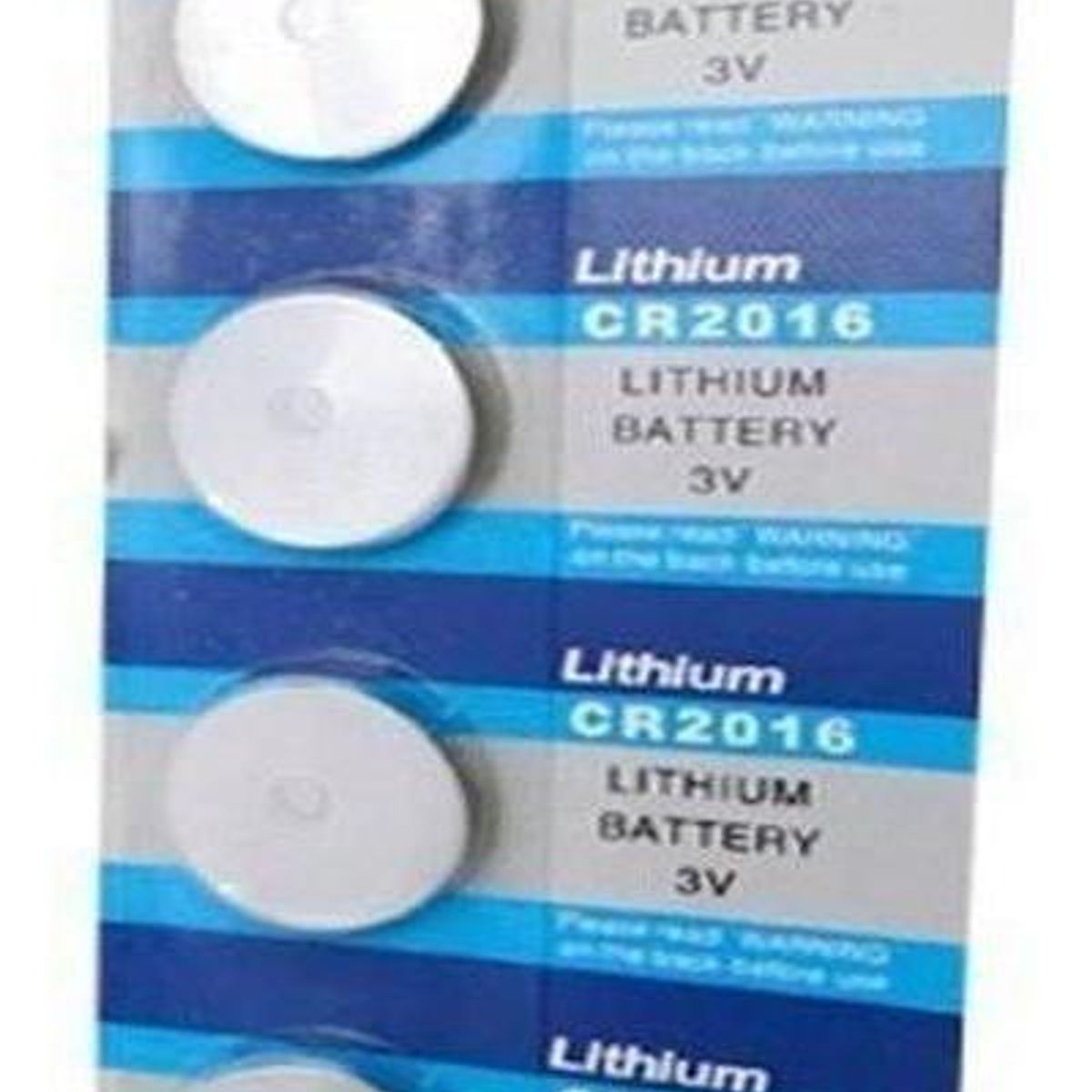 GENERICO - Pack de 5 Pilas de Litio CR2032 para Diversos Dispositivos