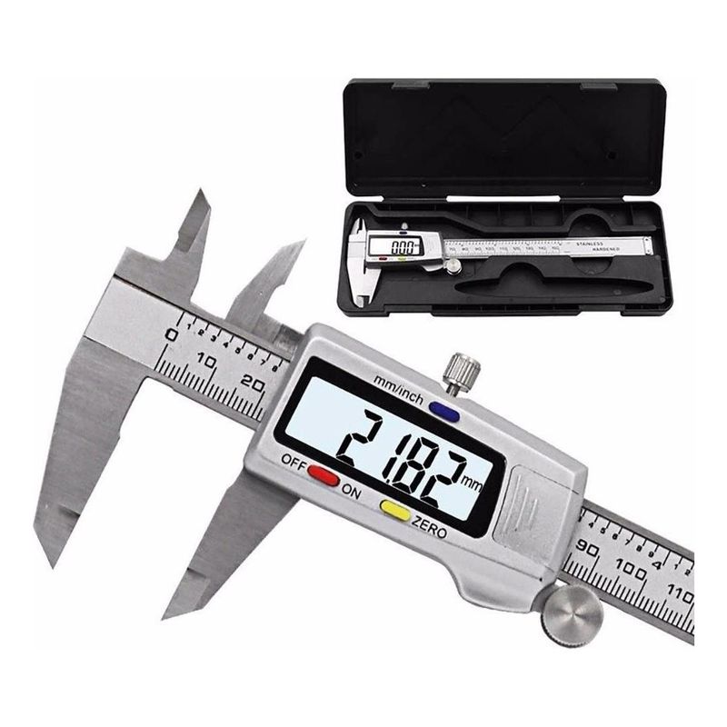 GENERICO - Calibrador Digital Profesional 0-150mm con Estuche
