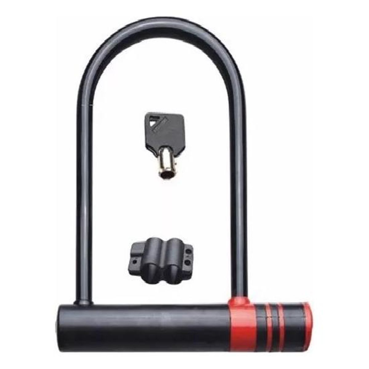 GENERICO - Candado U-Lock de Acero para Bicicleta y Moto - Pack X3