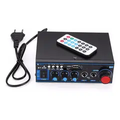 GENERICO - Amplificador Mini Bluetooth Digital Hifi 2 Canales