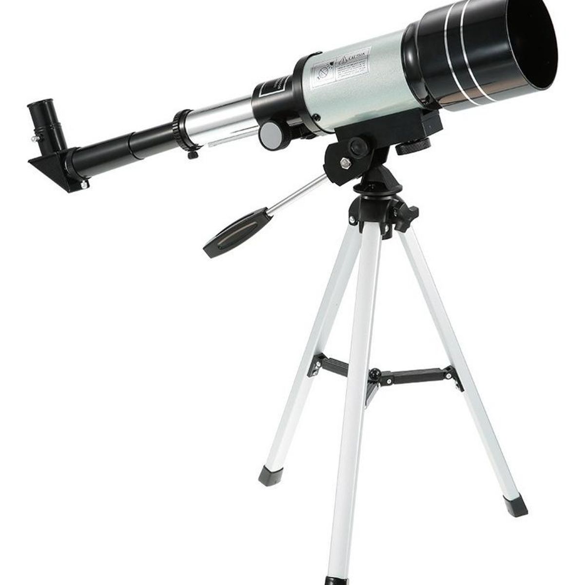 GENERICO - Telescopio Refractor 300x70mm con Oculares Intercambiables