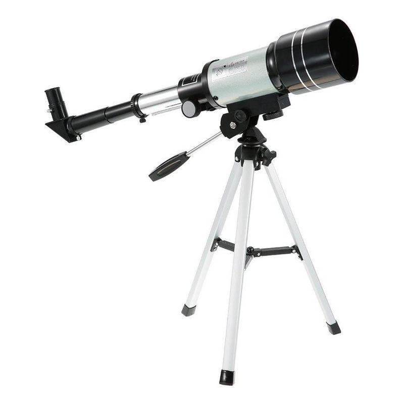 GENERICO - Telescopio Refractor 300x70mm con Oculares Intercambiables