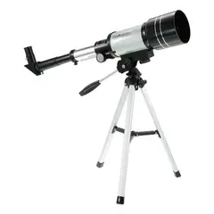 GENERICO - Telescopio Refractor 300x70mm con Oculares Intercambiables