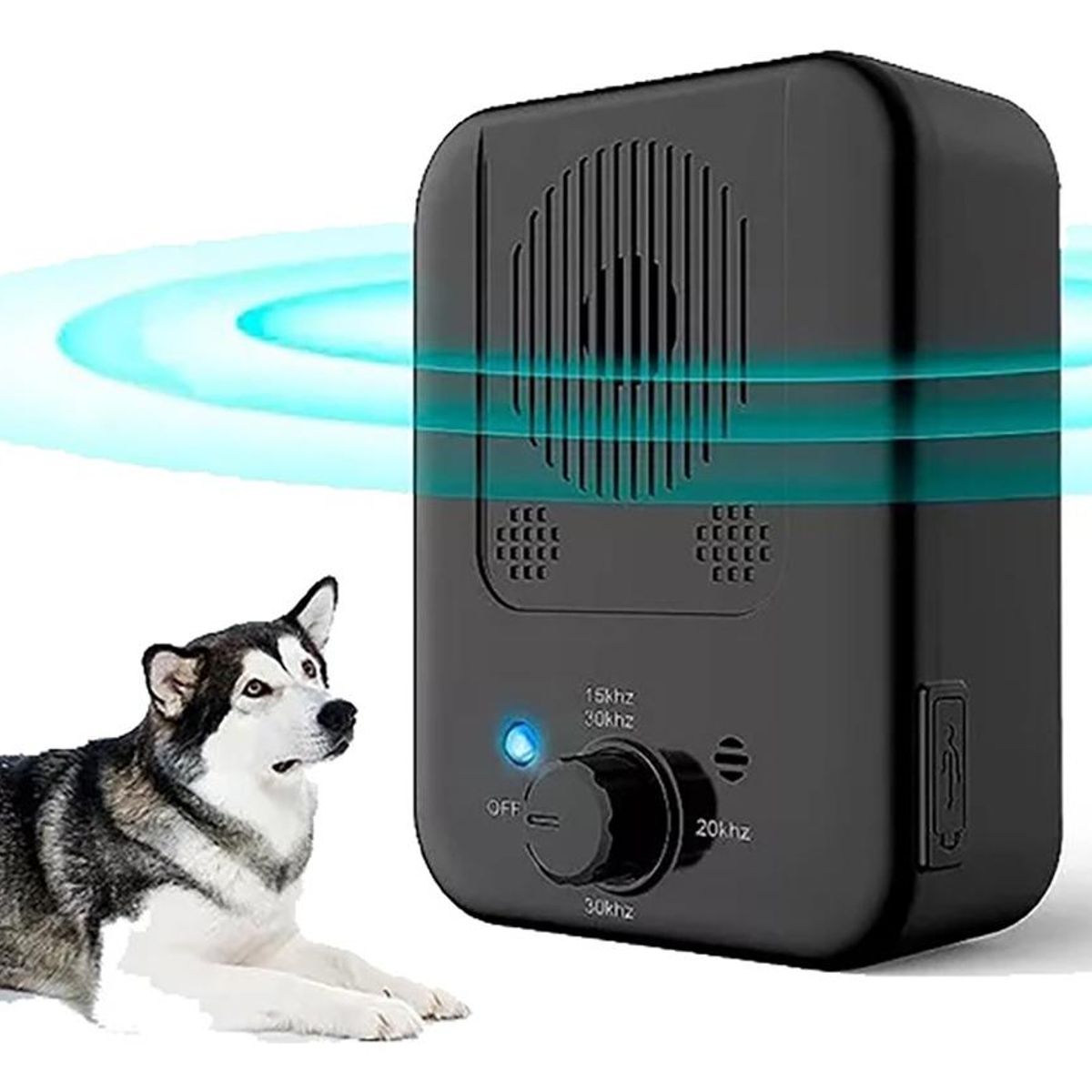 GENERICO - Dispositivo Ultrasonido Antiladridos para Perros