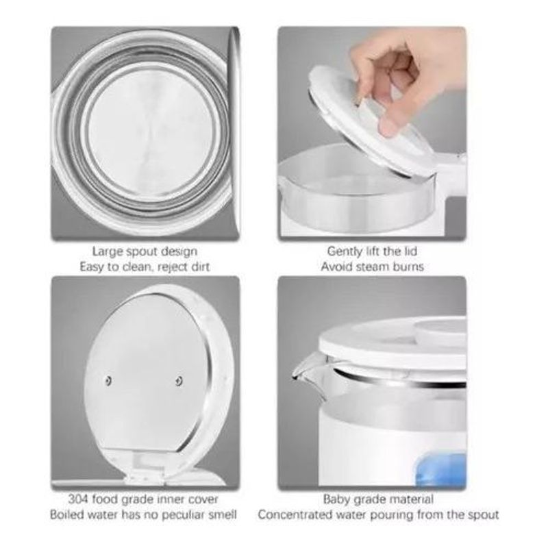 GENERICO - Hervidor Eléctrico de 2L BPA Free con Apagado Automático