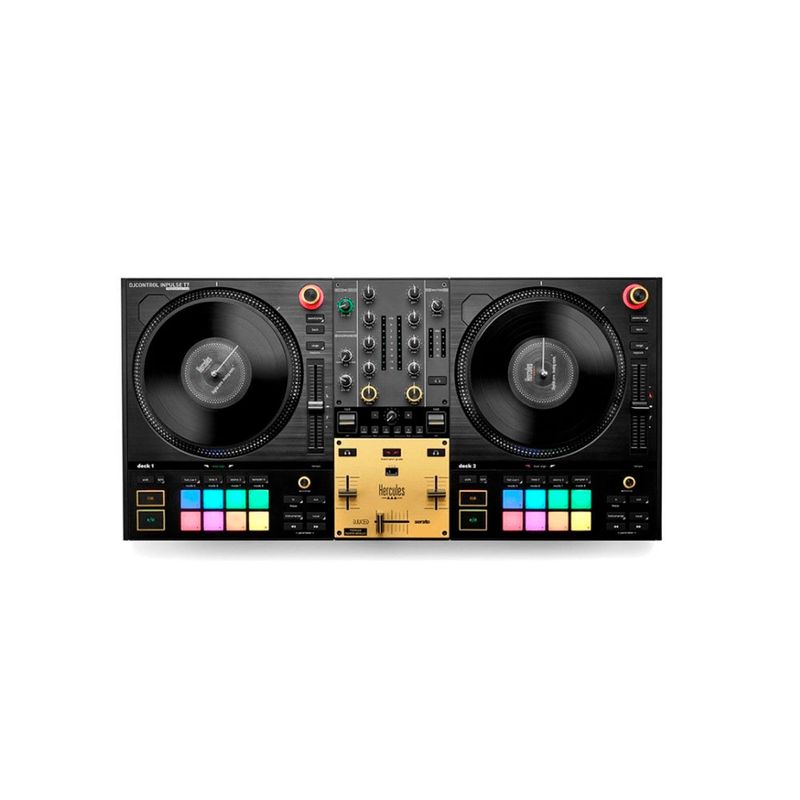 HERCULES - Controlador DJ Motorizado  INPULSE T7 Premium Edition Hercules