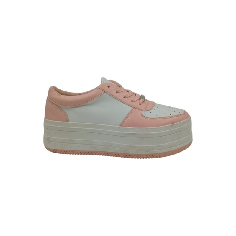 HERIEL - Zapatilla Rosa Plataforma