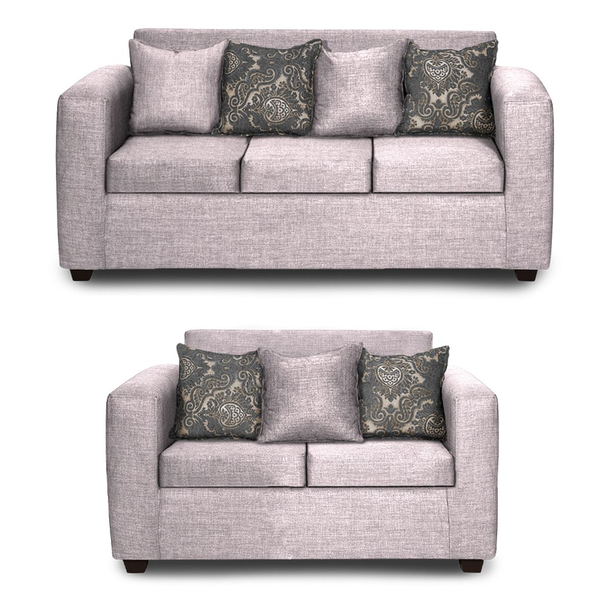 ADONIS LEUDH - Living 3+2 Ezeiza Tela Lisa Crudo