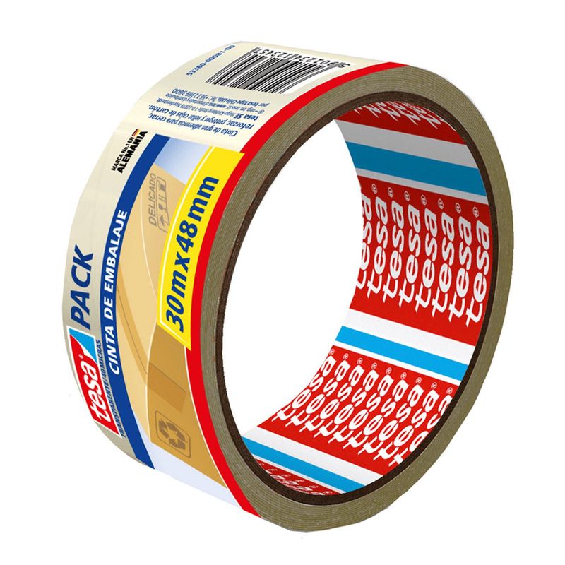 TESA - Cinta Embalaje Uso General Tesa Transparente 40m x 48mm