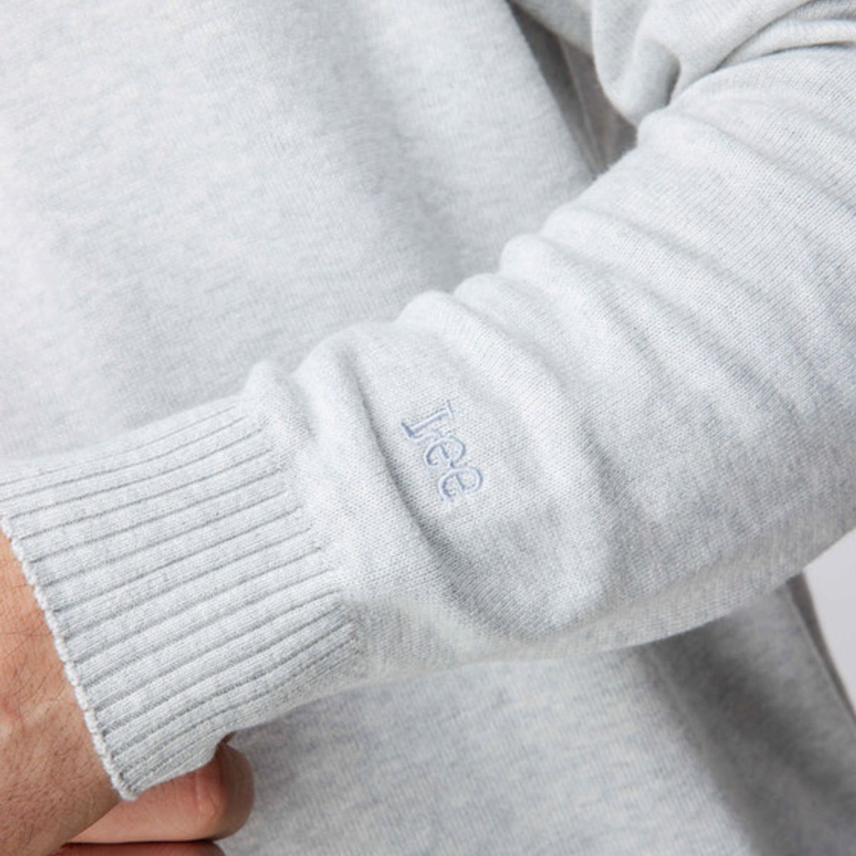 LEE - Sweater Hombre Regular Fit  Sharp Grey Mele