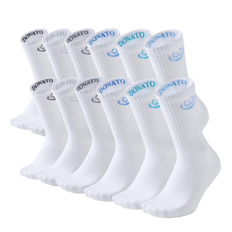 GIOVACCHINO - Pack de 12 Calcetines Largos Deportivos Unisex