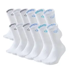 GIOVACCHINO - Pack de 12 Calcetines Largos Deportivos Unisex