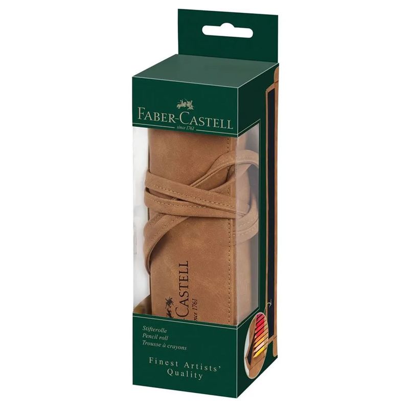 FABER-CASTELL - Estuche Enrollable Faber-Castell para 45 Lápices