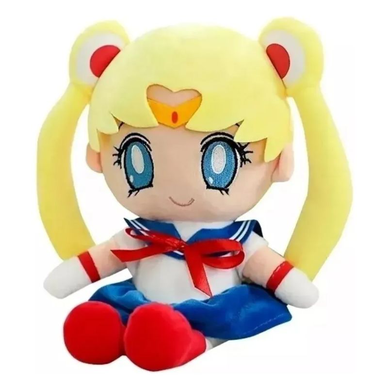 GENERICO - Peluche Felpa Muñeca Sailor Moon 20cm