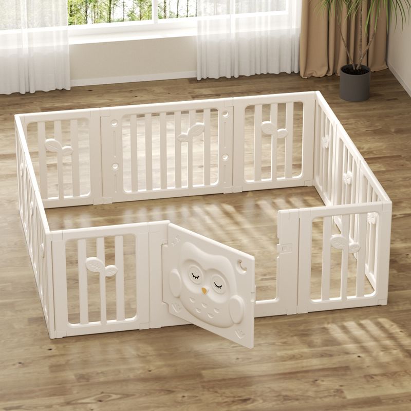 BEBECO - Corral bebe Búho Blanco XL 186x156 cms Bebeco
