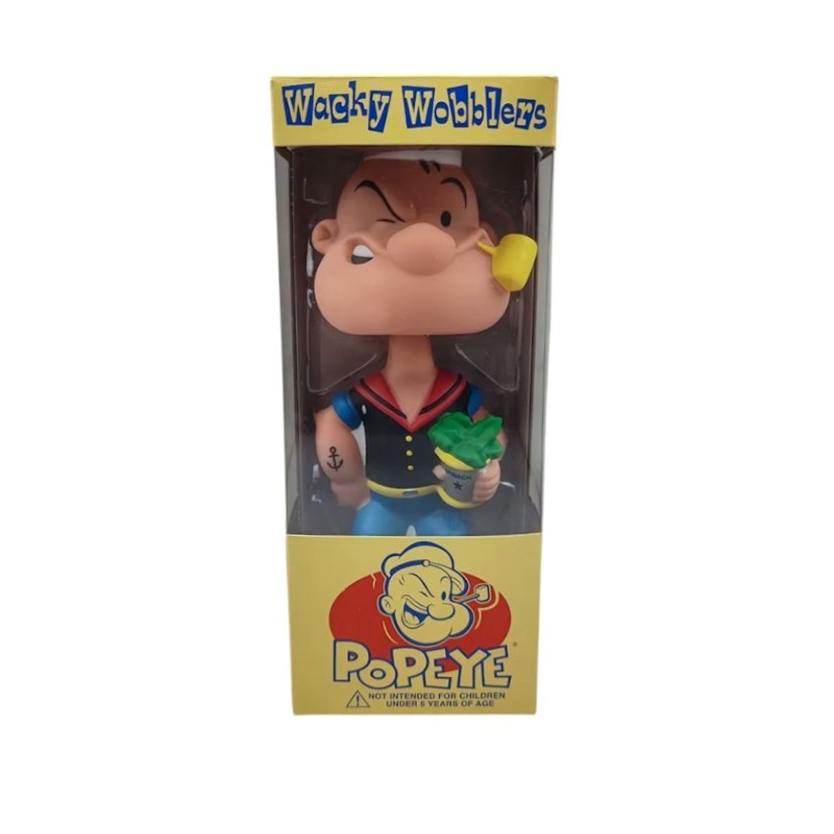 GENERICO - Figura Popeye El Marino Vintage Bobble Head 18 Cm