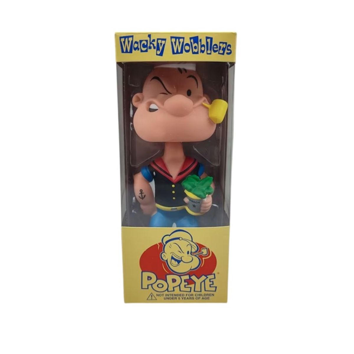 GENERICO - Figura Popeye El Marino Vintage Bobble Head 18 Cm