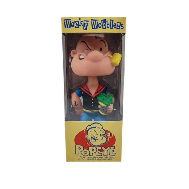 GENERICO - Figura Popeye El Marino Vintage Bobble Head 18 Cm