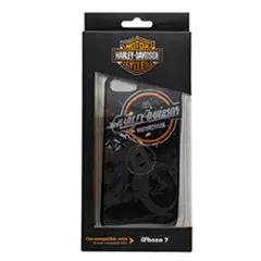 HARLEY DAVIDSON - Carcasa Compatible con Iphone 7 - Negro