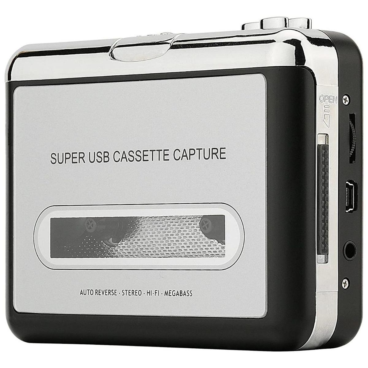 GENERICO - Reproductor de Cintas USB Portátil para Convertir a MP3