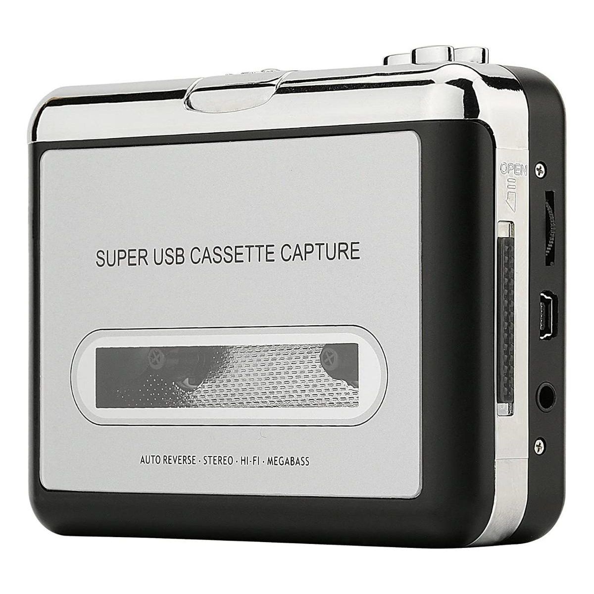 GENERICO - Reproductor de Cintas USB Portátil para Convertir a MP3
