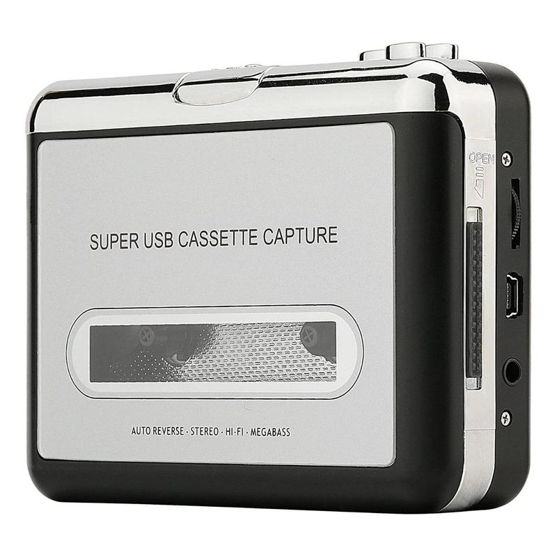 GENERICO - Reproductor de Cintas USB Portátil para Convertir a MP3