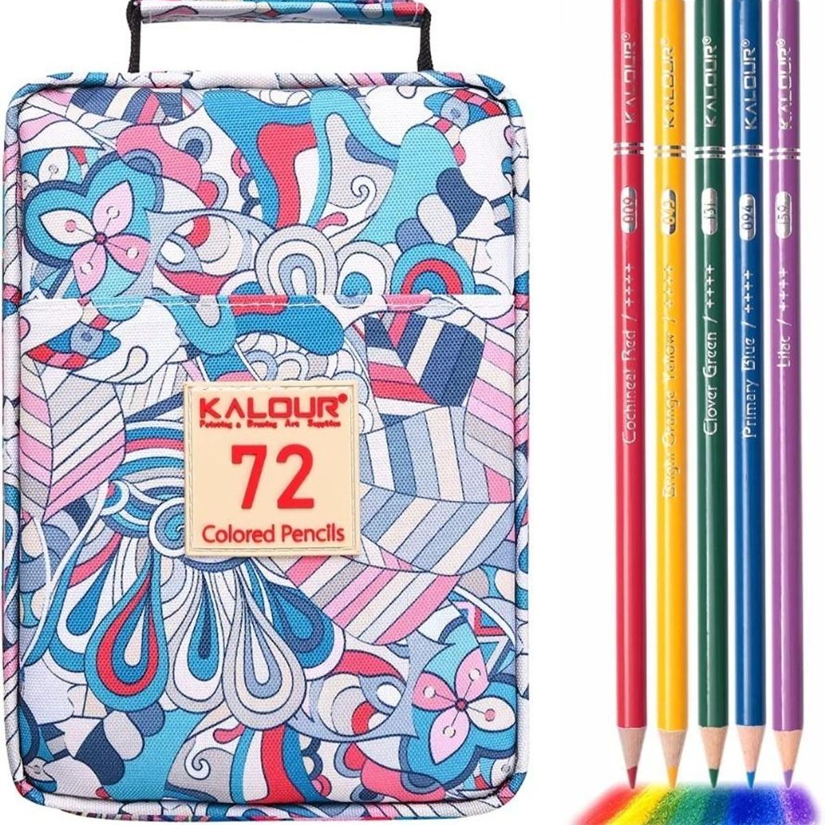 GENERICO - Estuche de 72 Lápices de Colores Acuarelables
