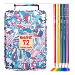 GENERICO - Estuche de 72 Lápices de Colores Acuarelables