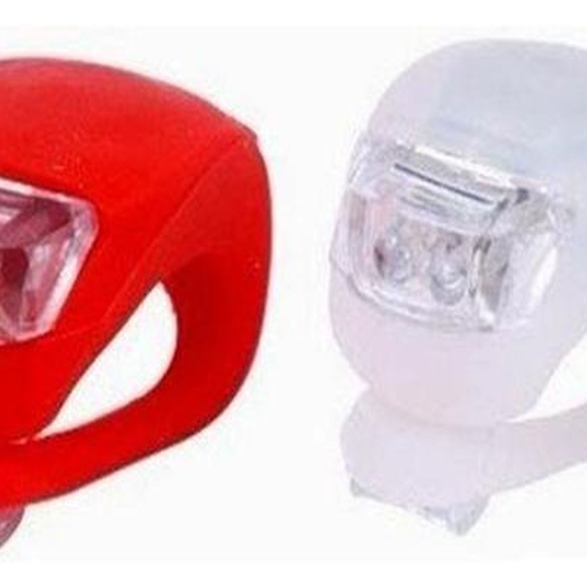 GENERICO - Pack de 10 Luces LED Impermeables para Bicicleta