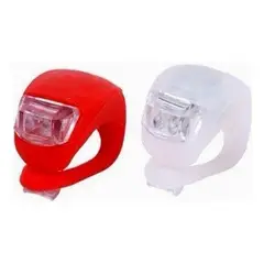 GENERICO - Pack de 10 Luces LED Impermeables para Bicicleta