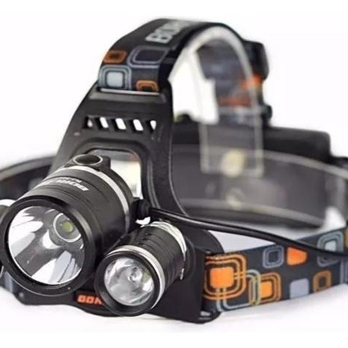 GENERICO - Pack de 2 Linternas Frontal LED 5000 Lúmenes Impermeables