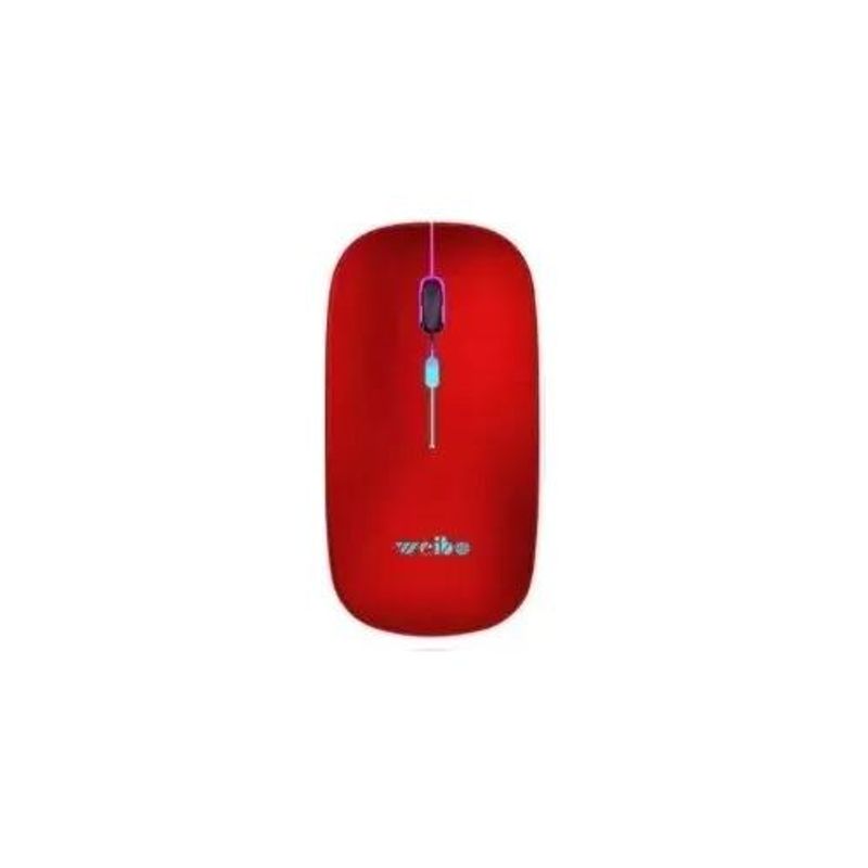 GENERICO - Mouse Óptico Inalámbrico Recargable LED RGB 24GHz