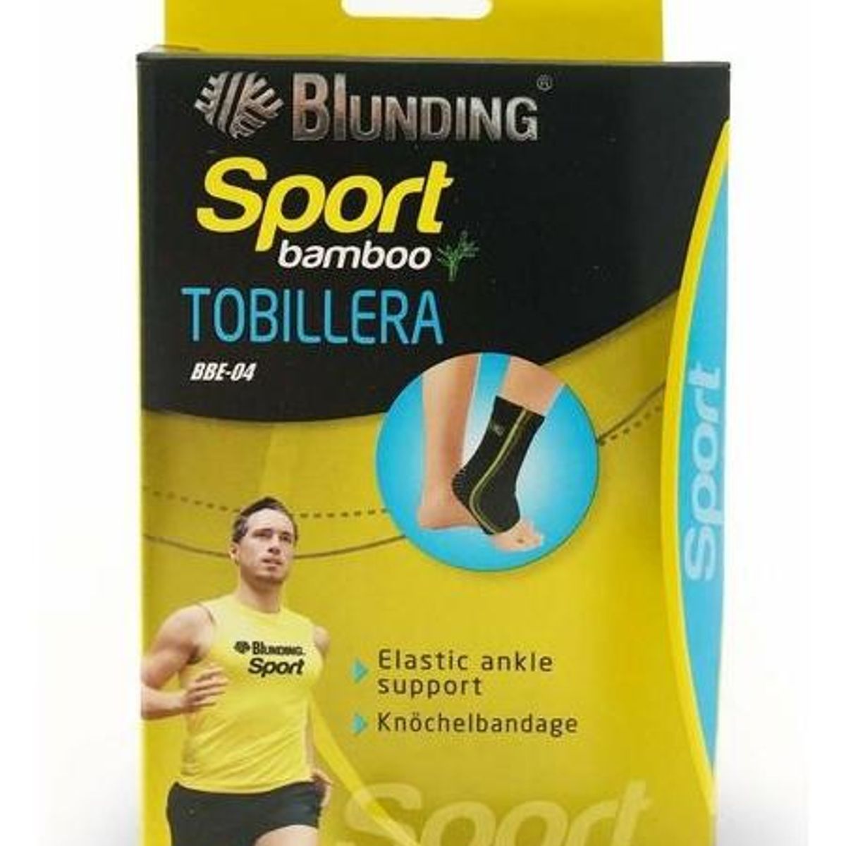 GENERICO - Pack X2 Tobillera Elasticada de Bambú para Soporte Ideal