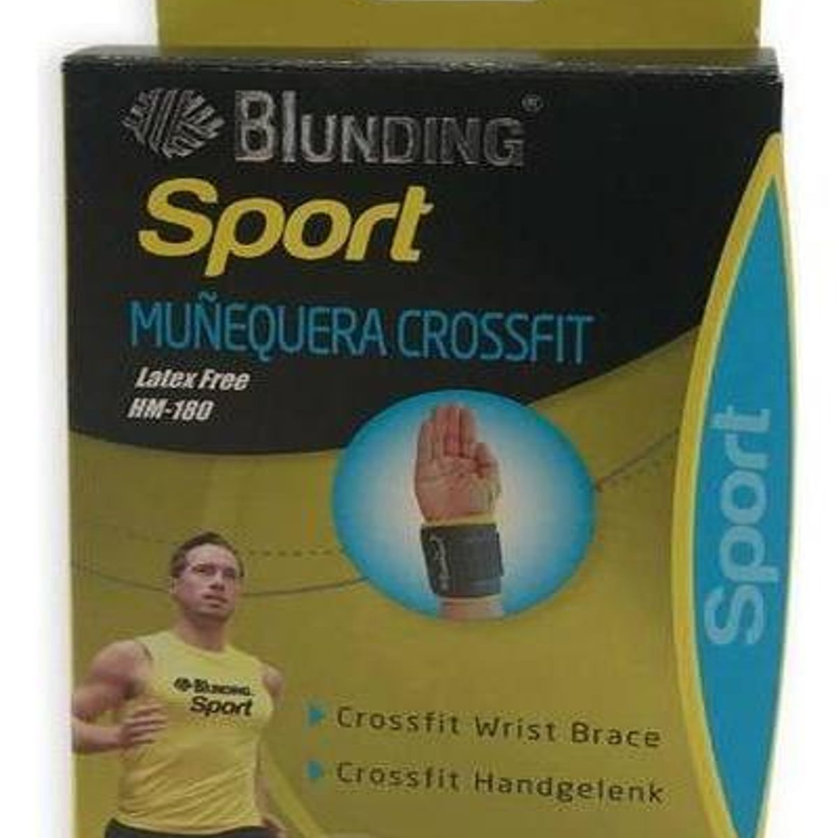 GENERICO - Muñequera Ajustable para Crossfit - Soporte y Comodidad