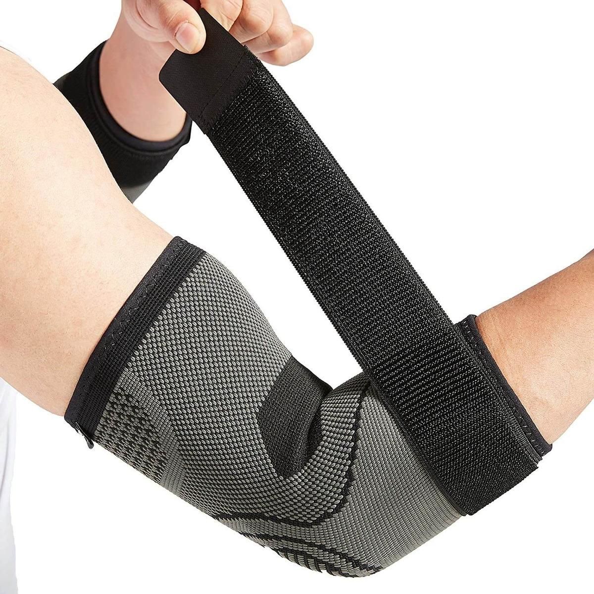 GENERICO - Codera de Compresión Ajustable para Deportes - Pack de 2