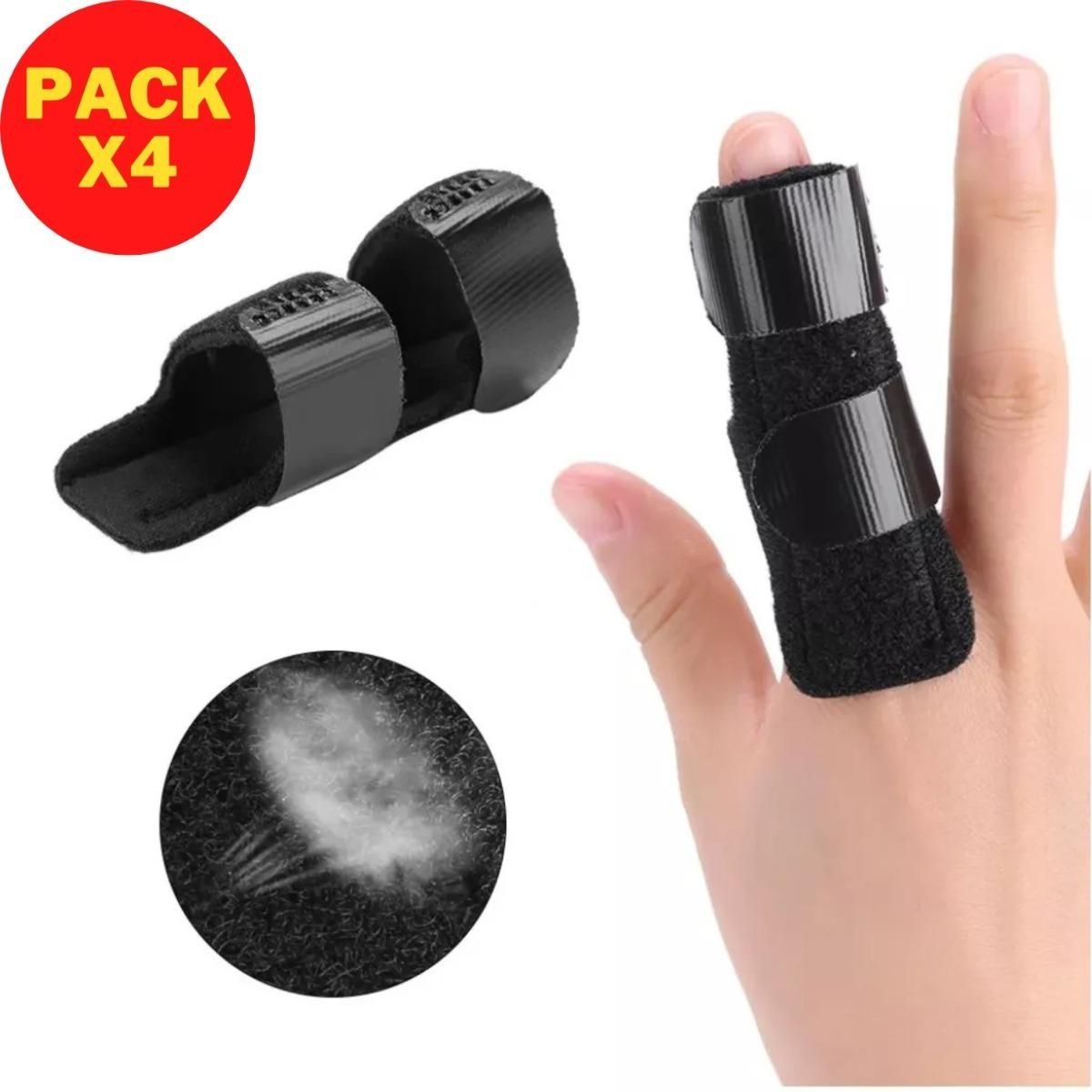 GENERICO - Férula Inmovilizadora para Dedo Gatillo - Pack de 4 Unidades