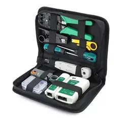 GENERICO - Kit de Herramientas para Crimpar y Pelar Cables