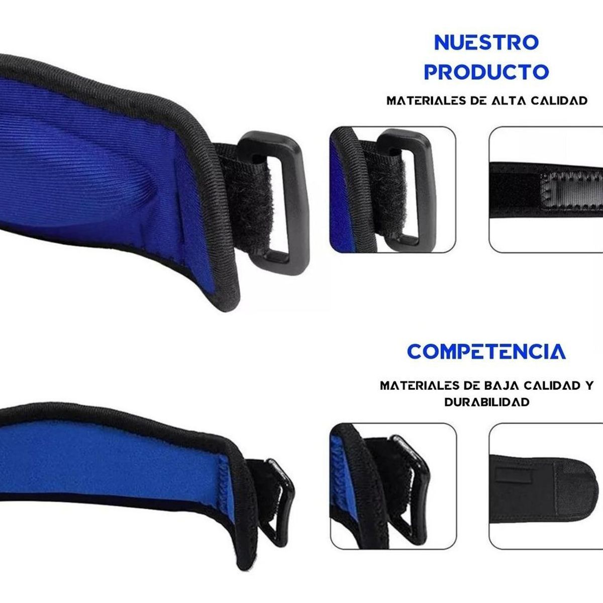 GENERICO - Pack de 2 Soportes para Codo - Alivio Epicondilitis