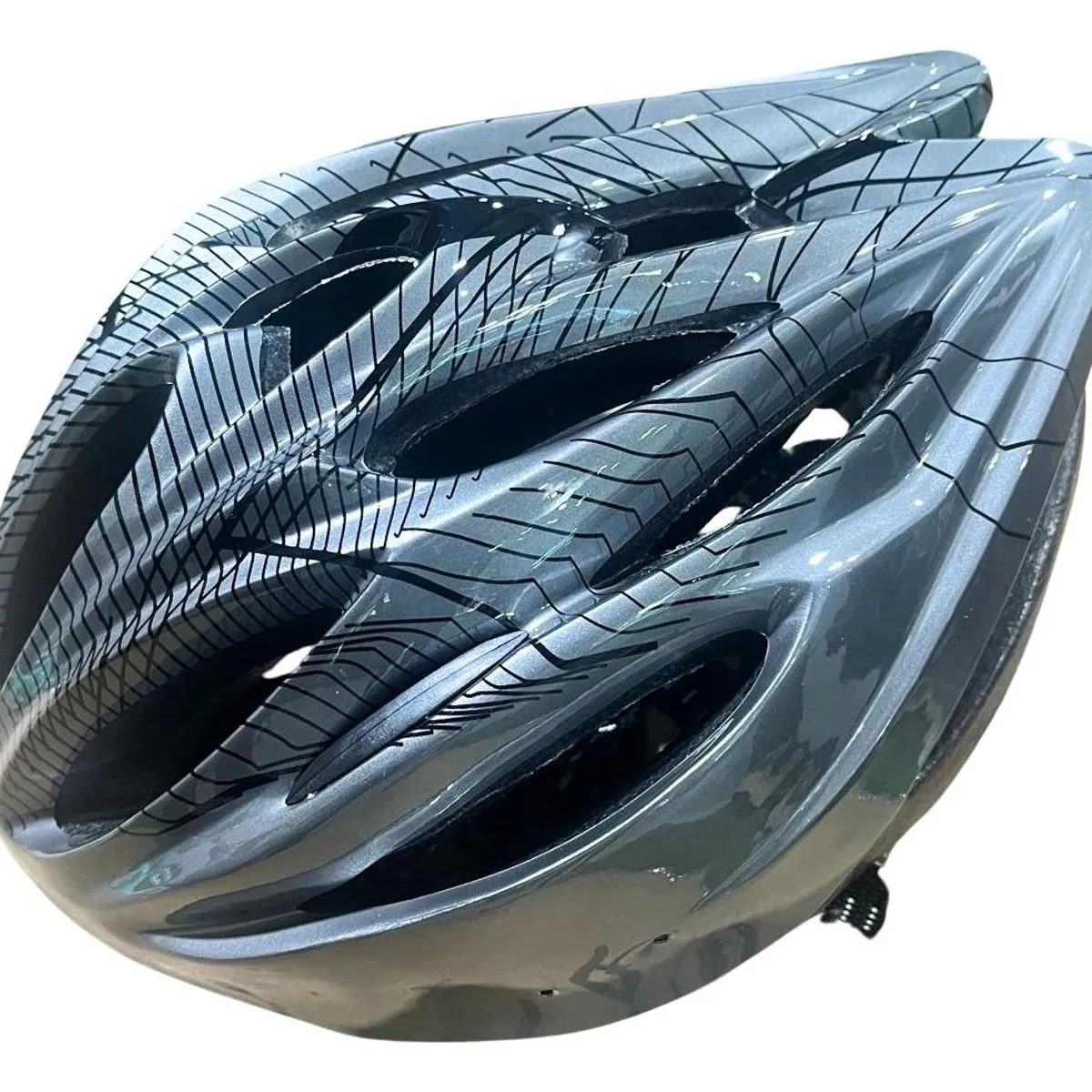 GENERICO - Casco de Bicicleta Classic con Ventilación y Visera