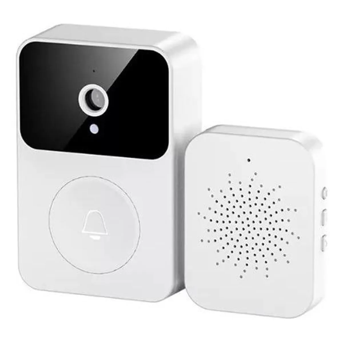 GENERICO - Timbre Inteligente con Cámara WiFi y Detección de Movimiento
