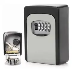 GENERICO - Caja de Seguridad para Llaves con Combinación de 4 Dígitos.