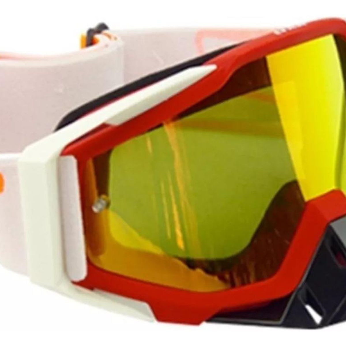 GENERICO - Antiparra para Deporte Extremo Moto Bici Enduro Blanco