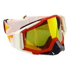 GENERICO - Antiparra para Deporte Extremo Moto Bici Enduro Blanco
