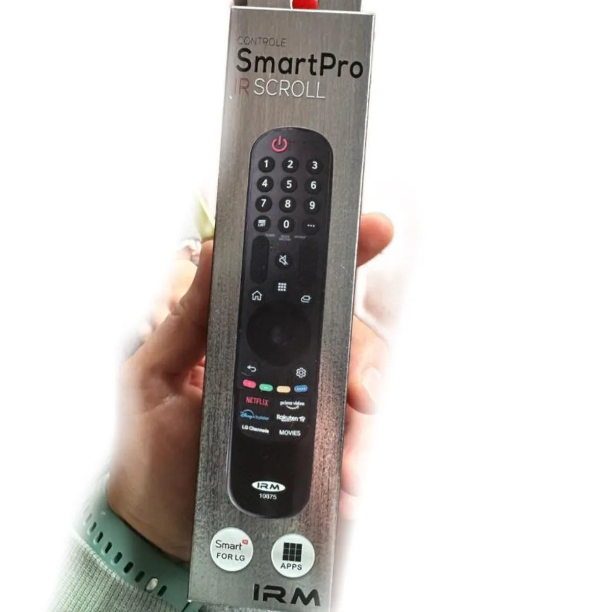 GENERICO - Control Remoto Smart IR para TV LG con Acceso Rápido a Streaming