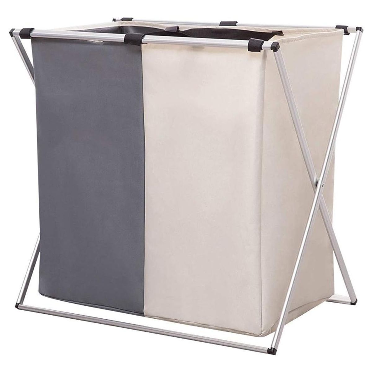 GENERICO - Canasto Plegable para Ropa Sucia con Separación Doble