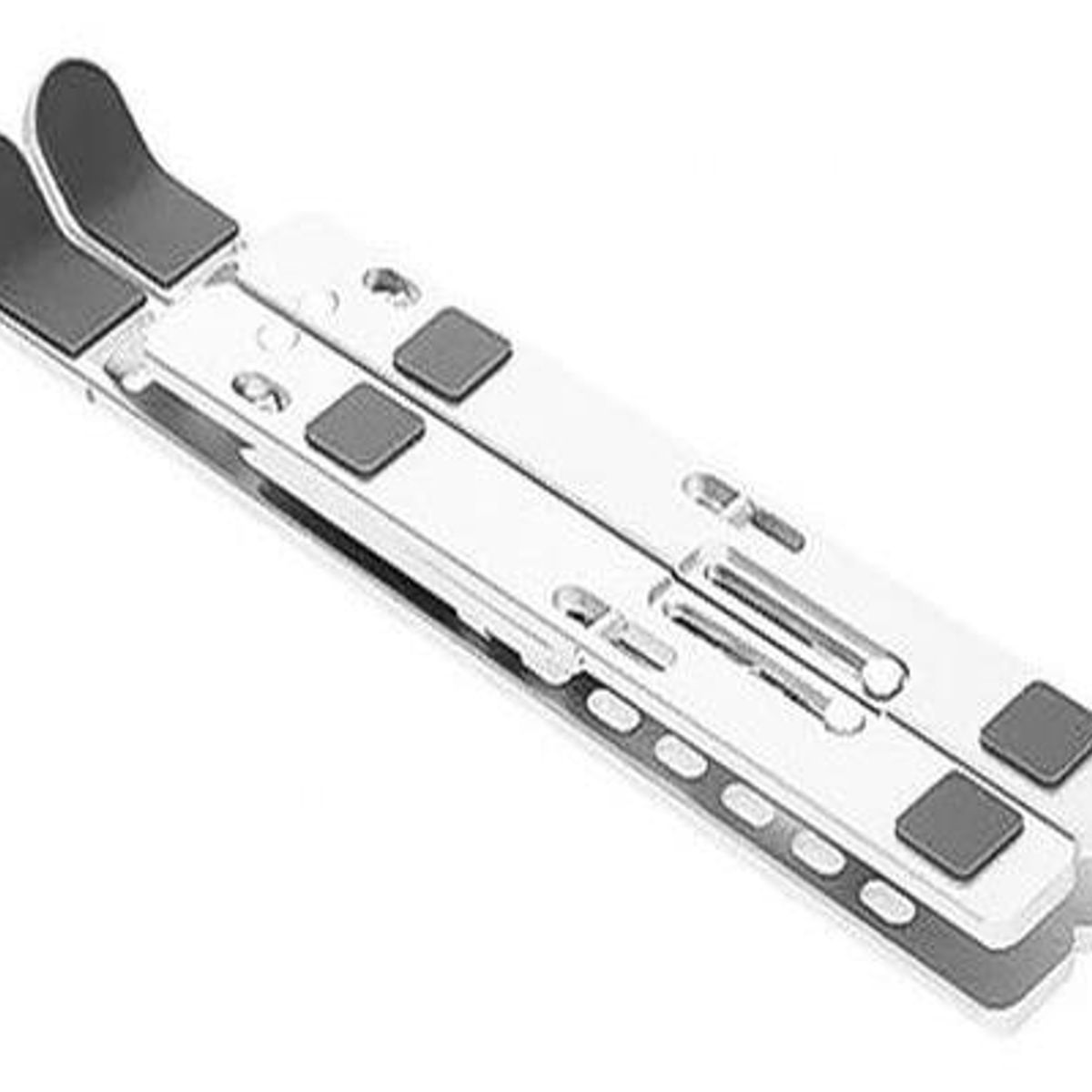 GENERICO - Soporte Plegable de Aluminio para Notebook 7 Niveles Ajustables